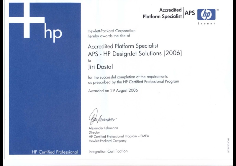 APS - HP DesignJet Solutions (2006)