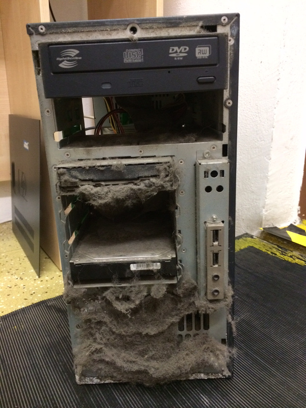 Odstranění prachu z PC